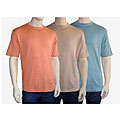 Anthology Men's Short-sleeve Silk/ Cotton Crewneck Tee-shirt