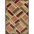 Faunsdale Multi-area Brown Rug (5' x 7'6)