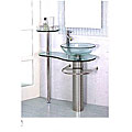 Bathroom Vanities Glass Pedestal 