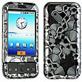 HTC G1 Skull-design Crystal Hard Case