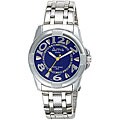 Invicta Activa Elegance Men's Silvertone Blue Dial Watch
