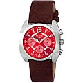 Invicta Activa Men's Red Dial Chronograph Watch