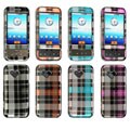 HTC G1 Crystal Hard Case with Check Design