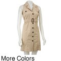 Millenium Women's Sleeveless Belted Dress