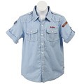 Buffalo by David Bitton Boy's 'Sobert' Woven Shirt