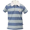 Buffalo by David Bitton Boy's 'Niwu' Rugby Shirt