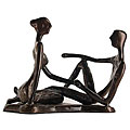 Handcrafted Loving Couple Sculpture