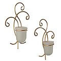 Spiral Wall Sconces (Set of 2)