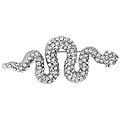 Gunmetal Black Serpent Pin