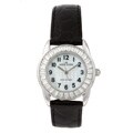 Anne Klein Women's Crystal Baguette Watch Gift Box