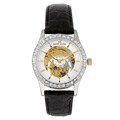 Anne Klein Women's Skeleton Dial Watch Gift Box