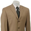 Calvin Klein Tan Wool 3-button Men's Suit