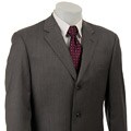 Calvin Klein Men's Medium Grey Wool 3-button Suit