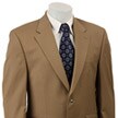 Lauren by Ralph Lauren Men's Tan Wool 2-button Suit