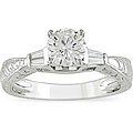 14k White Gold 7/8ct TDW Diamond Engagement Ring (H-I, I1-I2) (Size 6)