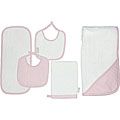 Tadpoles 5-piece Terrycloth Gift Set in Pink