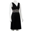 Ronni Nicole Women's Embroidered Sleeveless Dress 