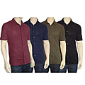 Anthology Men's Ribbed Button-front Shirt