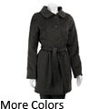 Nicole Miller Women's NY Button-up Wool Coat