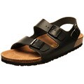 Birkenstock Men's 'Milano' Black Leather Sandals
