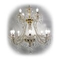 Italian 12-light Grand Entrance Crystal Chandelier 