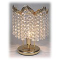 Handcrafted Napoli Italian Crystal Table Lamp