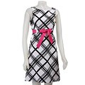 Jessica Howard Women's Belted Cotton Dress