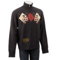 Ed Hardy Men's Skull Argyle Track Jacket