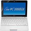 Asus Eee PC 1008HA-PU1X-WT Seashell White Netbook w/$50.00 Mail-in Rebate