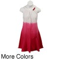 Hype Girl's Ombre Dress with Scoop Neck