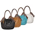 Je Veux Two-tone Double-strap Oversized Handbag