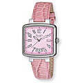Bellagio Women's Lido Perla Square Case Pink Watch