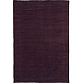 Hand-woven Calvin Klein New Zealand Wool/ Silk Rug (5'6 x 8')