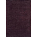 Calvin Klein Plum Wool/ Silk Rug (8'3 x 11')