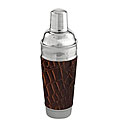 Brown Leather 9-inch Martini Shaker
