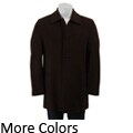 Cole Haan Men's 34-inch Wool/ Cashmere Blend Coat