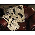 Dog's Life Acrylic Microplush Throw Blanket