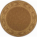 Indoor/ Outdoor Summer Rug (6'7 Round)