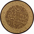Oasis Indoor/ Outdoor Rug (5'3 Round)
