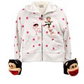 Small Paul by Paul Frank Toddler Girl's Hoodie/ Monkey Mittens