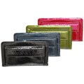 M Collection by Adi Women's Crinkle Patent Clutch