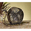 Metallic Figurine Snail Fan