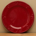 Signature Housewares Sorrento Ruby Red Dinner Plates (Set of 6)