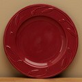Signature Housewares Sorrento Burgundy 8-inch Salad Plates (Set of 6)