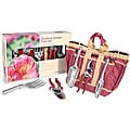 Garden Angels Burgundy Outdoor Tool Set