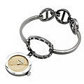 Jennifer Lopez Women's Silvertone Bracelet Watch
