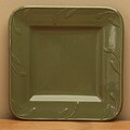 Signature Housewares Sorrento Green Square Plates (Set of 4)