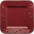 Signature Housewares Sorrento Burgundy 9-inch Square Plates (Set of 4)