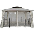 Garden Odyssey GZ001 Aluminum Pole Gazebo (12' x 12')