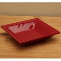 Signature Housewares Sorrento Ruby Red Square Dipping Plates (Set of 6)